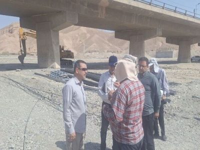 ببینید| بازدید مدیرکل راه و شهرسازی سیستان و بلوچستان از
عملیات ساخت پروژه پل حرمک