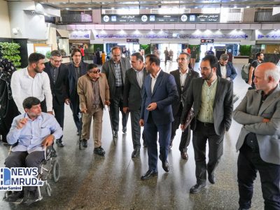 ببینید| بازدید مسئولان وزارت راه و شهرسازی، نمایندگان
بهزیستی و انجمن معلولین کشور از پروژه مناسب‌سازی ایستگاه راه آهن
تهران