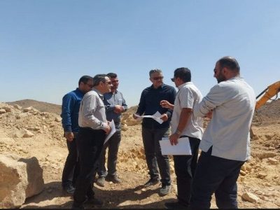 ببینید| بازدید معاون عمرانی استاندار به همراه مدیرکل راه و
شهرسازی سیستان و بلوچستان از عملیات ساخت بزرگراه زاهدان-خاش