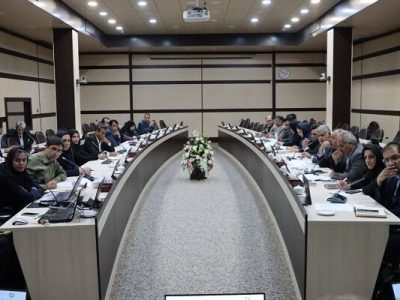 برگزاری نهمین جلسه کارگروه زیربنایی توسعه و آمایش سرزمین در
خراسان رضوی