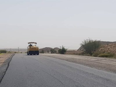 تسریع در بهسازی و تعریض محور فین با پیشرفت ۸۸ درصدی؛ اتصال
به محور ترانزیتی بندرعباس – سیرجان در آستانه تکمیل