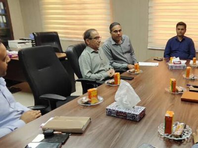 جلسه هماهنگی حمل محمولات قیر با حضور شرکت‌های تولیدی در شهرک
صنعتی خلیج فارس