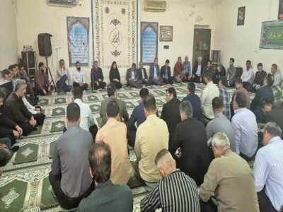 دیدار چهره به چهره مدیرکل راه و شهرسازی خوزستان با
کارکنان