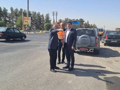 نظارت و بازدید میدانی از محورهای شهرستان پیشوا