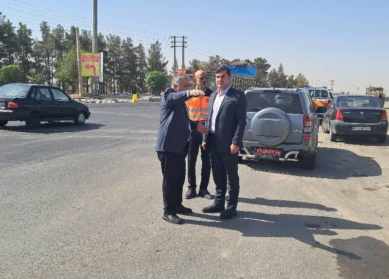 نظارت و بازدید میدانی از محورهای شهرستان پیشوا
