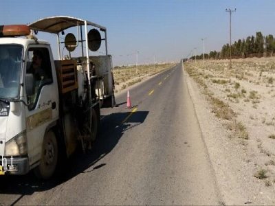 اجرای عملیات خط کشی در ۴۰ کیلومتر از محورهای روستایی شهرستان
دامغان