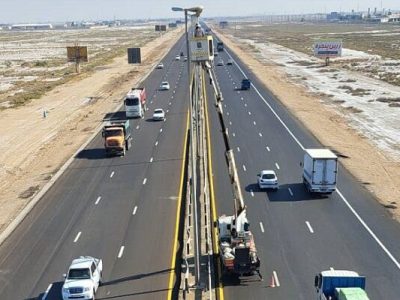 اجرای ۳ کیلومتر روشنایی در محورهای استان بوشهر