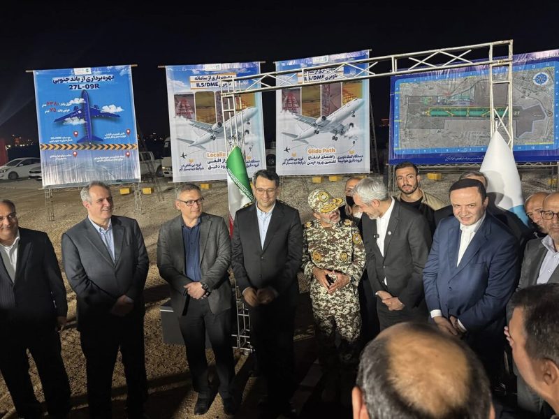 افتتاح پروژههای صنعت هوایی در جزیره کیش