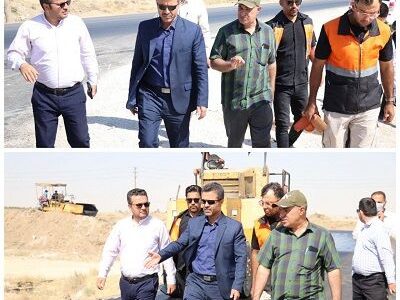 بازدید مدیرکل راهداری همدان از عملیات روکش آسفالت محور
روستایی عین‌آباد کبودرآهنگ
