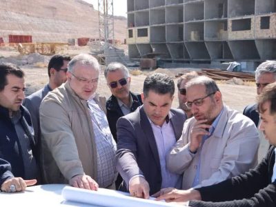 بازدید معاون فنی و مهندسی سازمان ملی زمین و مسکن از
پروژه‌های نهضت ملی مسکن در مراغه و بناب