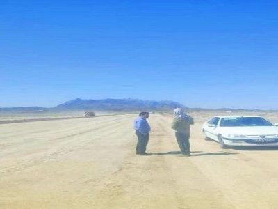 بازدید معاون مهندسی و ساخت اداره کل راه و شهرسازی سیستان و
بلوچستان از عملیات ساخت بزرگراه خاش-سراوان