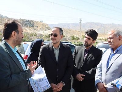 بازدید معاون وزیر راه و شهرسازی از محل احداث مجموعه اداری
جدید در مشهد