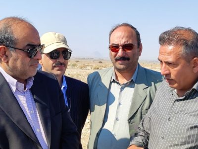 بازدید میدانی مدیرکل راه و شهرسازی از روند اجرای طرح نهضت
ملی مسکن و پروژه اداری شهرستان ارزوئیه