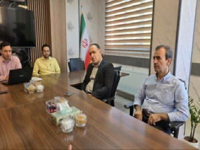 بازدید و نظارت معاون دفتر حمل‌ونقل کالا بر عملکرد شرکت‌های
حمل‌ونقل کالای چهارمحال و بختیاری