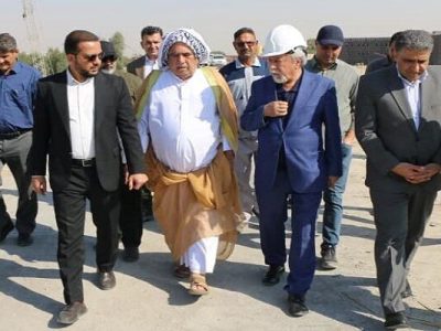 ببینید| آخرین مراحل احداث پل عنافچه بر روی رودخانه کارون در
خوزستان