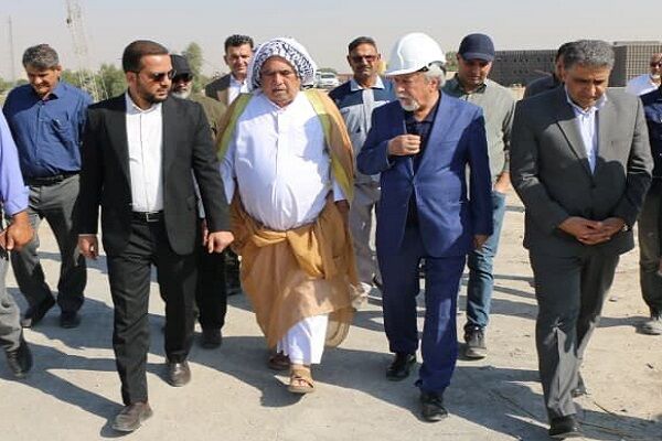 ببینید| آخرین مراحل احداث پل عنافچه بر روی رودخانه کارون در
خوزستان