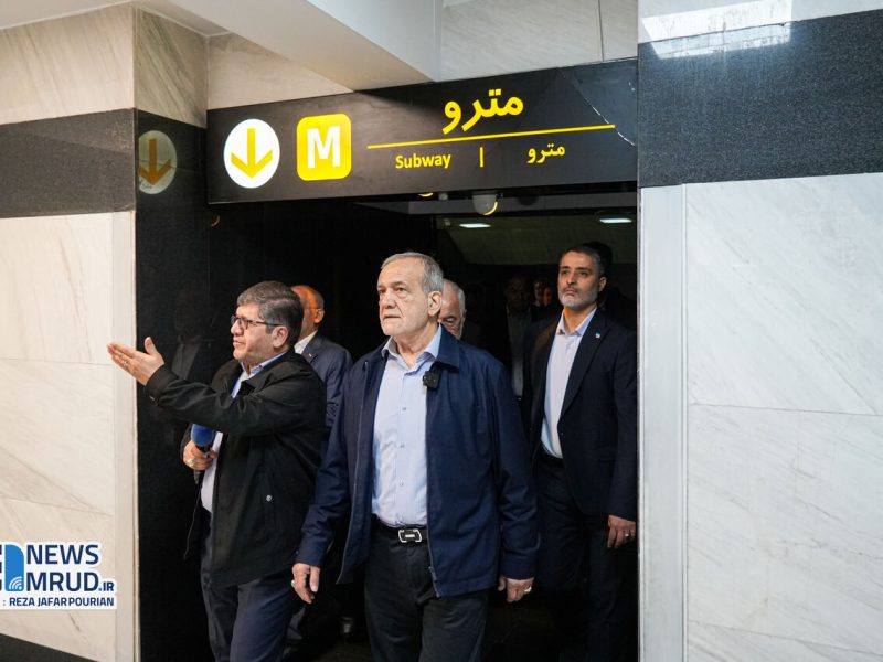 ببینید | بازدید رئیس جمهور از خطوط راه‌آهن حومه‌ای استان
تهران