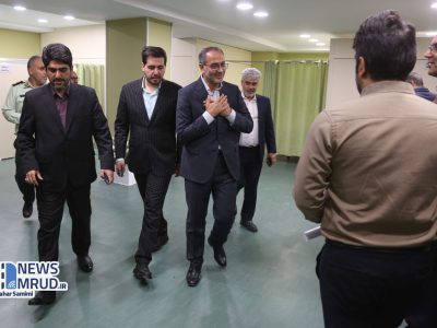 ببینید |بازدید معاون توسعه مدیریت و منابع انسانی وزیر راه و
شهرسازی از مرکز ارتباط مردمی و واحد پزشکی سلامت