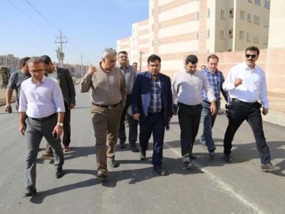 ببینید| بازدید نمایندگان معاونت مسکن وزارت راه و شهرسازی از
پروژه‌های نهضت ملی مسکن مهرگان قزوین