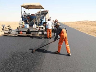 ببینید| عملیات روکش آسفالت محور اشتهارد – نظرآباد