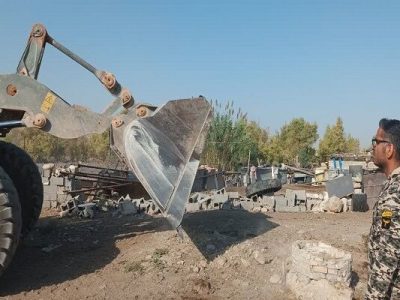 بیش از ۷۴۲ هزار متر مربع از اراضی ملی در خوزستان رفع تصرف
شد