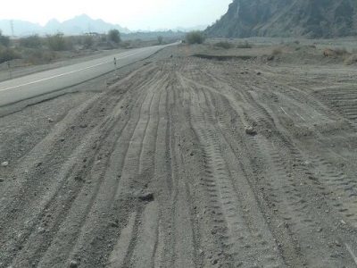 ترمیم محور فرعی رودخانه در شهرستان رودان هرمزگان