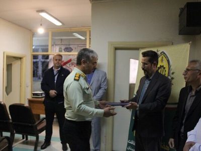 تقدیر از فرمانده و نیروهای یگان حفاظت از اراضی به مناسبت
هفته فراجا