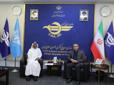 دیدار سازنده رئیس سازمان هواپیمایی کشوری با سفیر قطر در
ایران