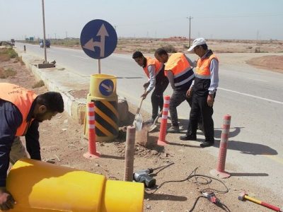 عملیات ایمن‌سازی محور چغازنبیل در حال اجراست