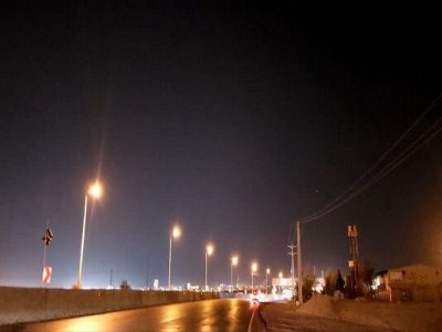 نگهداری و تعمیر تاسیسات روشنایی در محورهای مواصلاتی استان
سمنان به طول ۱۳۰ کیلومتر