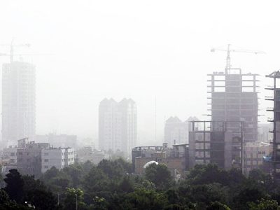 گردوخاک و کاهش کیفیت هوا در مرکز و شرق کشور