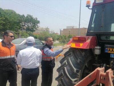 آشکارسازی ۲۵۰۰ دستگاه ادوات کشاورزی در محورهای
خوزستان