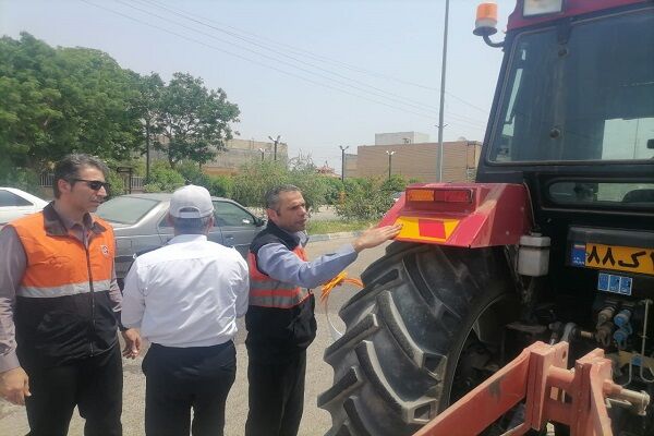 آشکارسازی ۲۵۰۰ دستگاه ادوات کشاورزی در محورهای
خوزستان