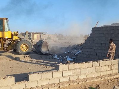 اجرای حکم خلع ید و قلع و قمع اراضی رفع تصرفی در شهرستان
ریگان