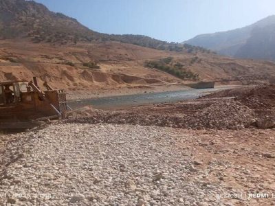 اجرای عملیات دریواسیون و ساماندهی رودخانه بالد در شهرستان
اردل در چهارمحال و بختیاری