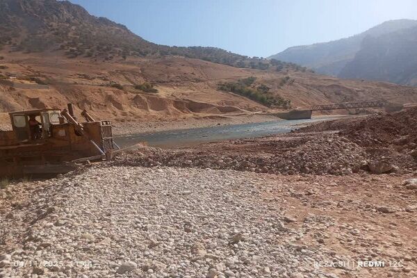 اجرای عملیات دریواسیون و ساماندهی رودخانه بالد در شهرستان
اردل در چهارمحال و بختیاری