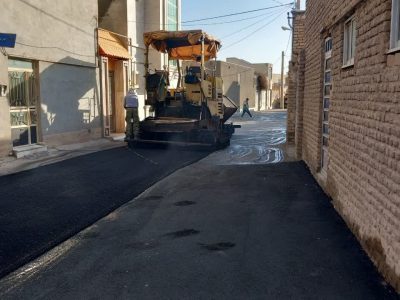 اجرای گسترده عملیات زیرسازی و آسفالت در محلات هدف بازآفرینی
شهری شاهرود