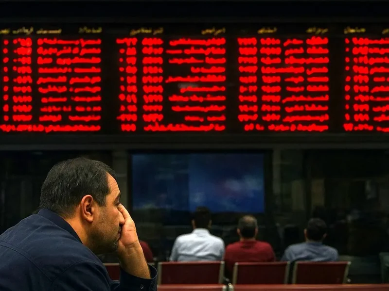 افت ۸ هزار واحدی شاخص کل بورس در ۲۰ آبان + نقشه بازار