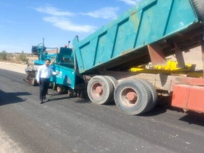 انجام عملیات بهسازی و روکش آسفالت محور تایباد – مشهدریزه
حدفاصل روستای چهاربرجی استان خراسان رضوی