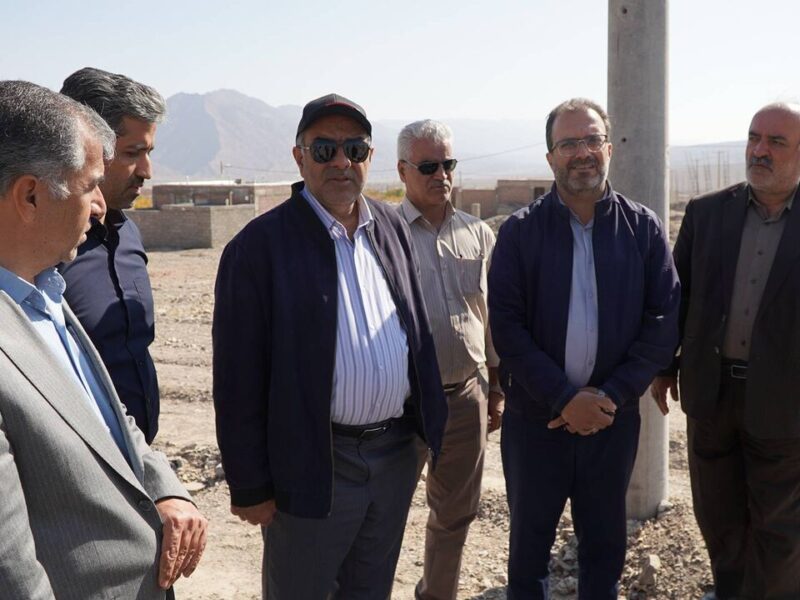 بازدید فاز اول طرح‌های نهضت ملی مسکن و جوانی جمعیت در شهر
گلباف