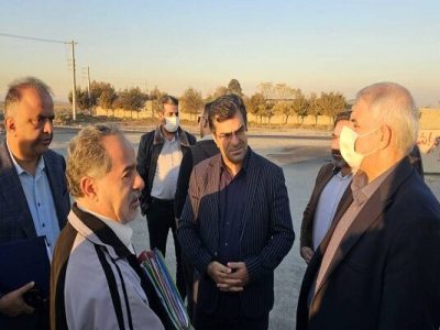 بازدید مدیرکل راه و شهرسازی استان تهران از پروژه احداث
کمربندی این شهرستان