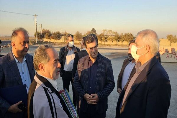 بازدید مدیرکل راه و شهرسازی استان تهران از پروژه احداث
کمربندی این شهرستان