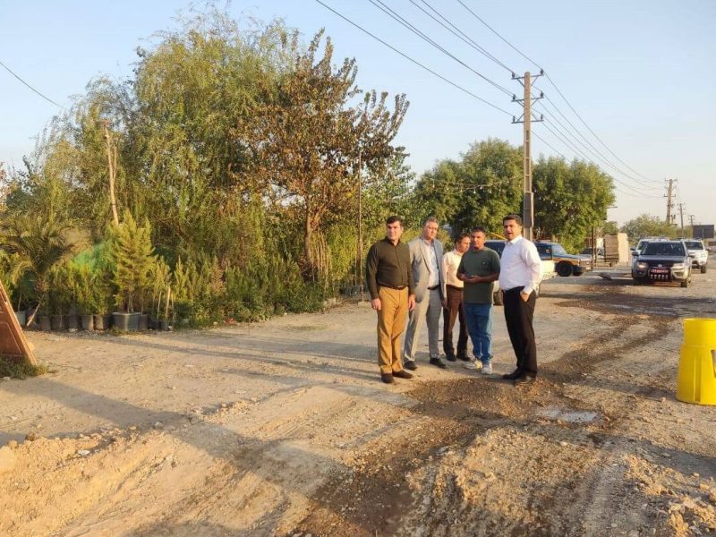 بازدید مدیرکل راهداری استان تهران از پروژه احداث و تعریض
محور ری–ورامین در محدوده قلعه‌نو