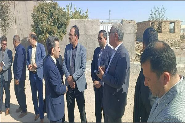 بازدید میدانی اعضای شورای مسکن شهرستان فیروزه از سایت
همت‌آباد خراسان رضوی