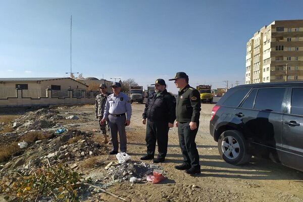 بازدید میدانی فرمانده یگان حفاظت سازمان ملی زمین و مسکن از
اراضی ملی همدان