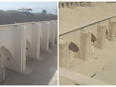 بام بازار تاریخی قیصریه لار در قالب طرح بازآفرینی شهری
بهسازی شد