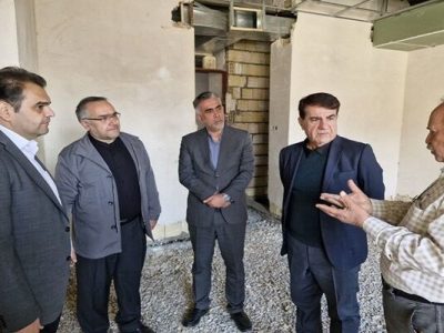ببینید | بازدید مدیرعامل سازمان مجری ساختمان‌ها و تأسیسات
عمومی و دولتی کشور، از پروژه مسکن ۵۸۸ واحدی شهید نوروزی در شهر
کرمانشاه