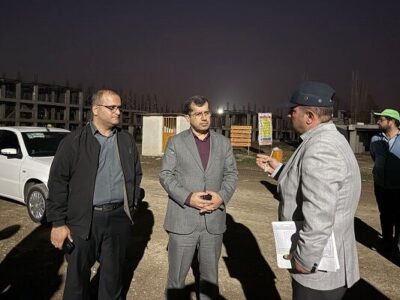 ببینید | بازدید مدیرکل راه و شهرسازی گلستان از روند اجرای
پروژه ۱۲۶۰واحدی نهضت ملی مسکن سایت آسایش گرگان