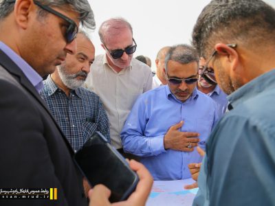 ببینید| بازدید مدیرکل منطقه جنوب شرکت ساخت از مراحل مختلف
اجرای پروژههای توسعهای و تکمیل باند دوم محور ارتباطی
لار–بستک