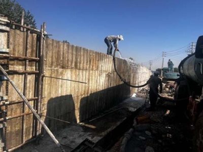 ببینید|احداث دیوار حائل پروژه ساماندهی محوطه میدان
شهیدسلطانی/ استان البرز